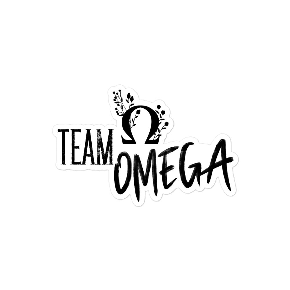 "Team Omega" Sticker