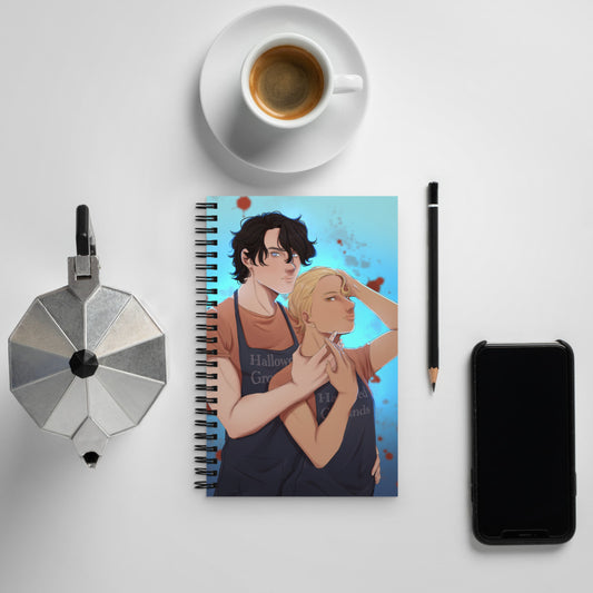 Dimitri and Arlo Spiral Notebook