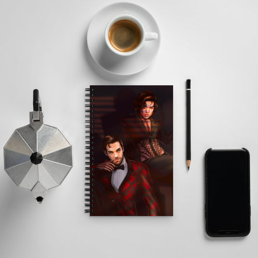 Avi and Felix Spiral Notebook