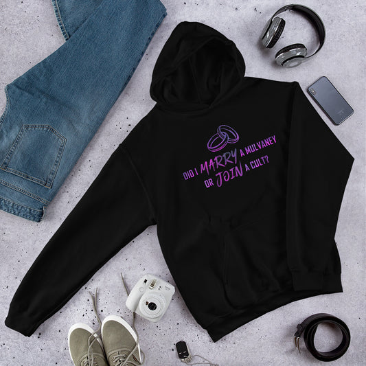 "Marry or Cult?" Unisex Hoodie