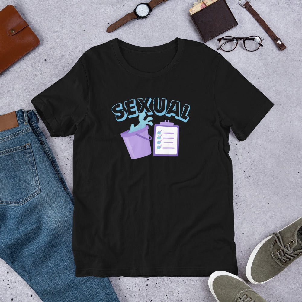 "Sexual Bucket List" Unisex T-Shirt