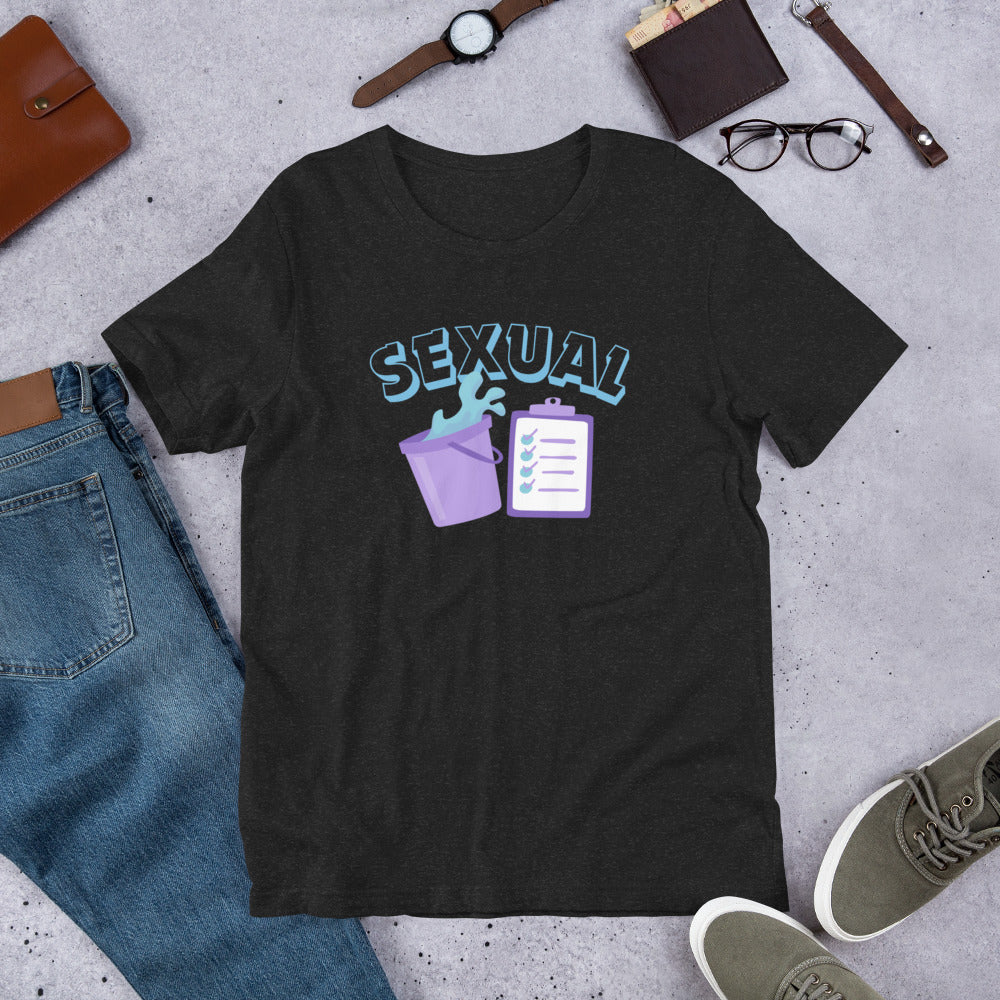 "Sexual Bucket List" Unisex T-Shirt